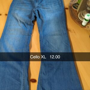 Cello XL jeans flare leg